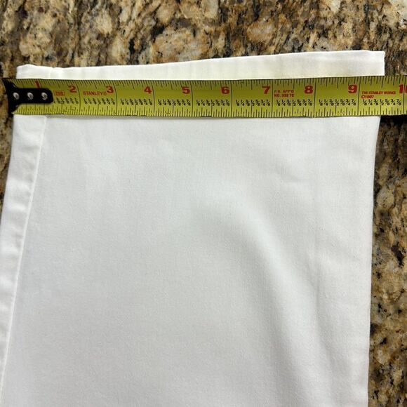 Poco Jeans White Straight Leg Jeans Size 17 - Picture 10 of 11